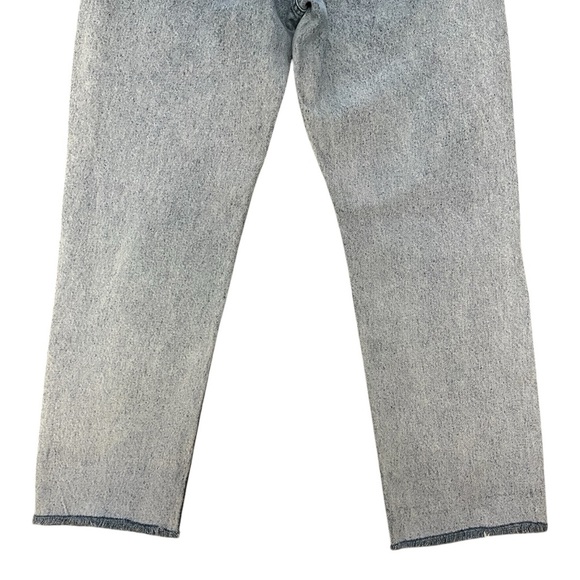 Boohoo Man Light Wash Blue Slim Straight Jeans, 32 - Picture 7 of 9